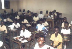 berflltes Klassenzimmer